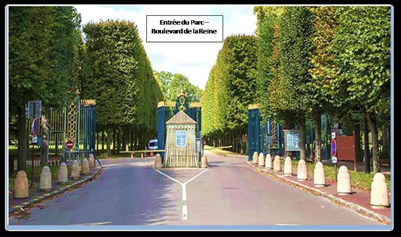ベルサイユAu Petit Trianon Bleuアパートメント エクステリア 写真
